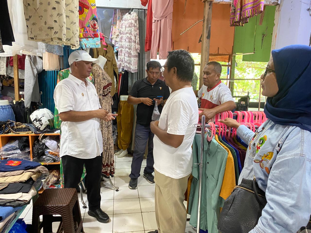 KEGIATAN KUNJUNGAN BAPAK WAKIL WALIKOTA KE PASAR HIGIENIS